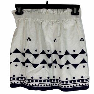 J.Crew Factory Linen Blend Sidewalk Mini Skirt